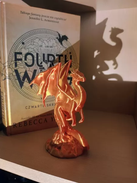 Fourth Wing Dragon STL Bundle - Tairn, Sgaeyl, Andarna (4 Models - Model preview 3