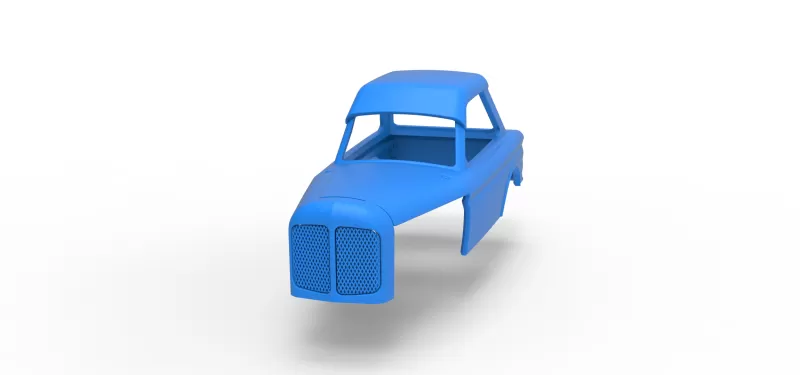 Shell of New Zealand Vintage Stock car Scale 1:25 - Model preview 4