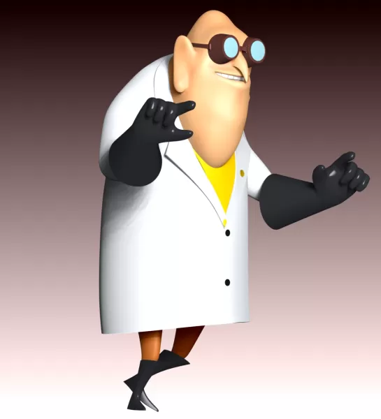 Dr. Nefario - Despicable Me - Model preview 5