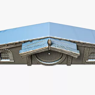 Hobbit House Facade 3 #RoZ - Model thumbnail 6