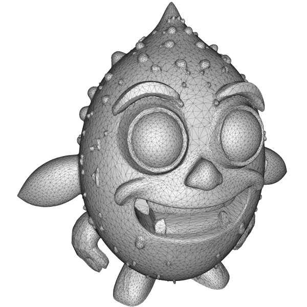 Fantasy Character Pack – Cute High-Poly Kitbash Creatures - Model preview 3