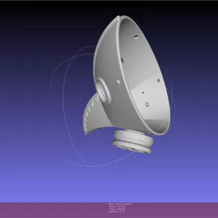 Chainsaw Man Violence Fiend Mask - Model thumbnail 4