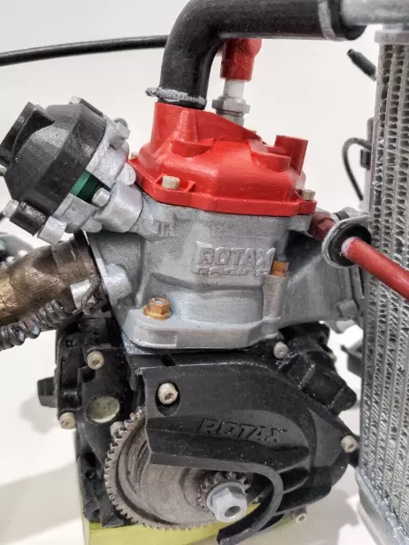 ROTAX FR 125 MAX EVO go kart engine 10 pieces - Model preview 15