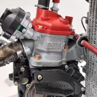ROTAX FR 125 MAX EVO go kart engine 10 pieces - Model thumbnail 15