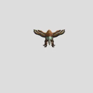 Insect Bison Hybrid – Winged Mythical Creature
