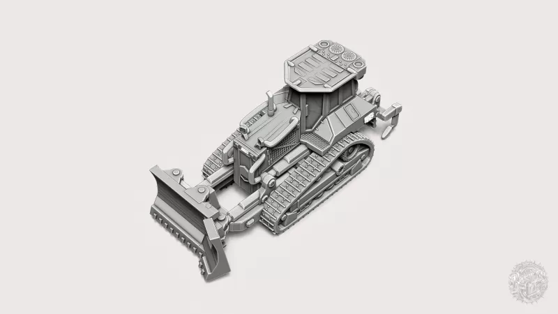 Crawler Dozer RoZ - Model preview 2