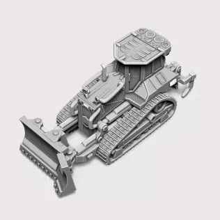 Crawler Dozer RoZ - Model thumbnail 2