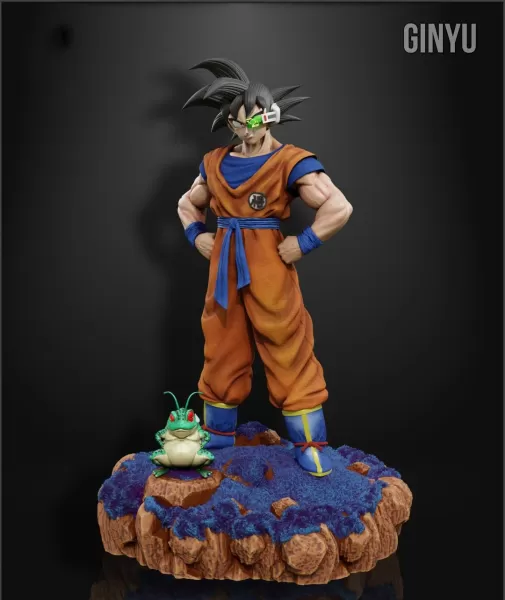 Ginyu Goku in Namek planet Dragon Ball Z - Model preview 3