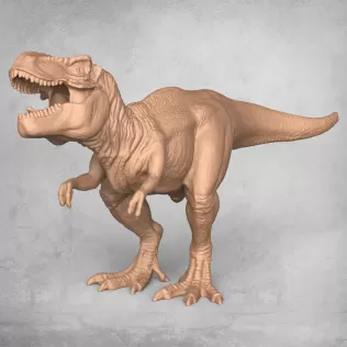 Toy Trex Dinosaur - Model thumbnail 5