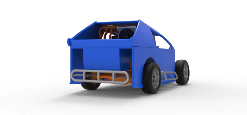 Mod Lite Race car Scale 1:25 - Model preview 19