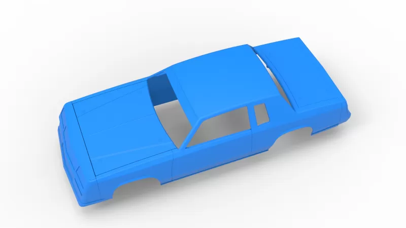 Shell of IMCA Stock car Version 2 Scale 1:25 - Model preview 3
