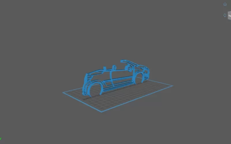 Peugeot - 207 cc 2010 Wall Art - Model preview 2