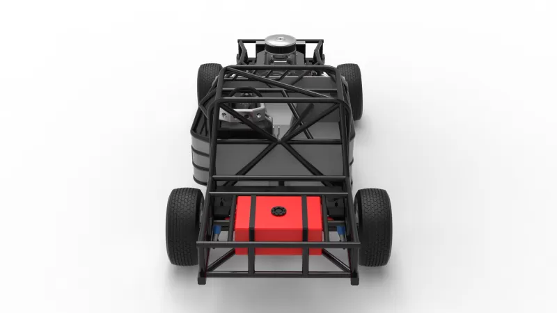 IMCA Stock car Base Scale 1:25 - Model preview 17