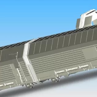 1:87 Spur H0 - Autotransportwagen der DBAG Typ Hcceerrs330 - Model thumbnail 17