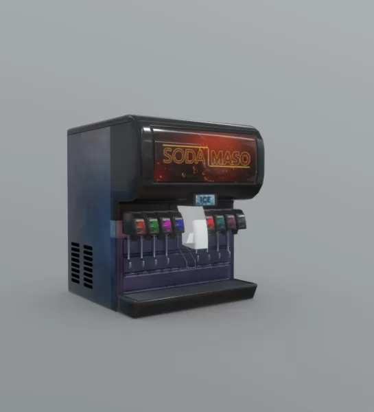Soda_Dispenser - Model preview 1