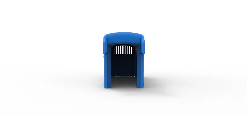 Hood of Pulling tractor Version 2 Scale 1:25 - Model preview 12