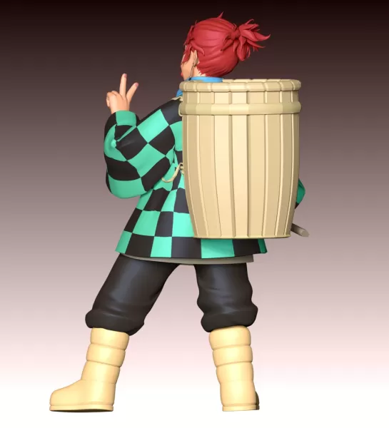 Tanjiro Kamado - Model preview 8