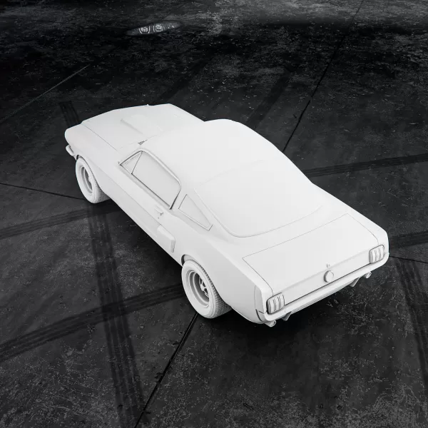 Ford Mustang Fastback 1967 #RoZ - Model preview 3