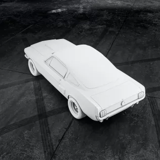 Ford Mustang Fastback 1967 #RoZ - Model thumbnail 3