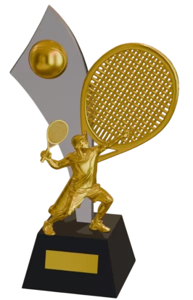 Trophy Tennis Serve Premium – 3D Model - Model preview 1