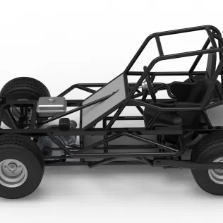 BriSCA Micro Formula 2 Stock Car Base Scale 1:16 - Model thumbnail 10