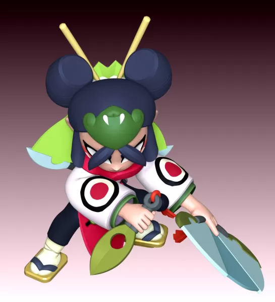 Kaze - Brawl Stars - Model preview 7