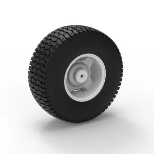 Offroad wheel 42 Scale 1:25 - Model thumbnail 8