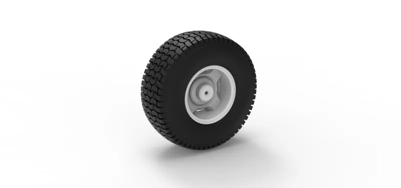 Offroad wheel 42 Scale 1:25 - Model preview 8