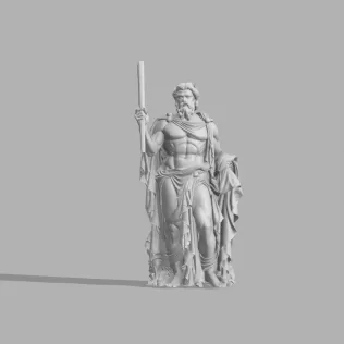 Zeus - Lord of the Thunder - Model thumbnail 3
