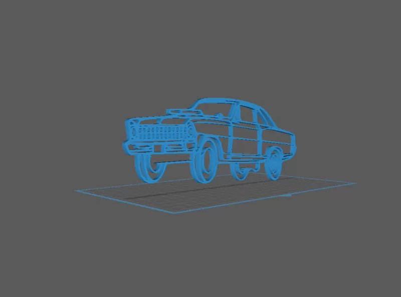 Chevrolet - Chevy II Wall Art - Model preview 2