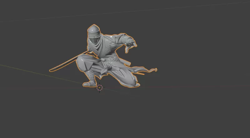 ниндзя - Model preview 1