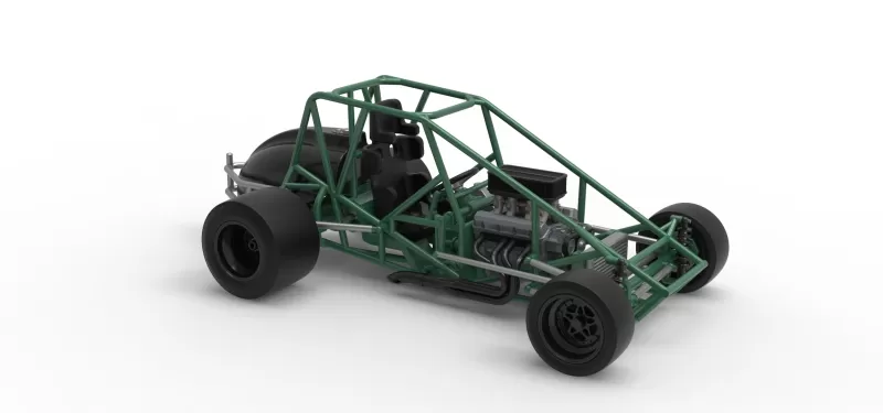 Pavement Silver Crown Car Base Scale 1:25 - Model preview 24