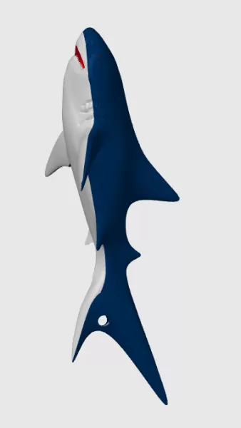 Tiger Shark, Keychain - Model preview 1