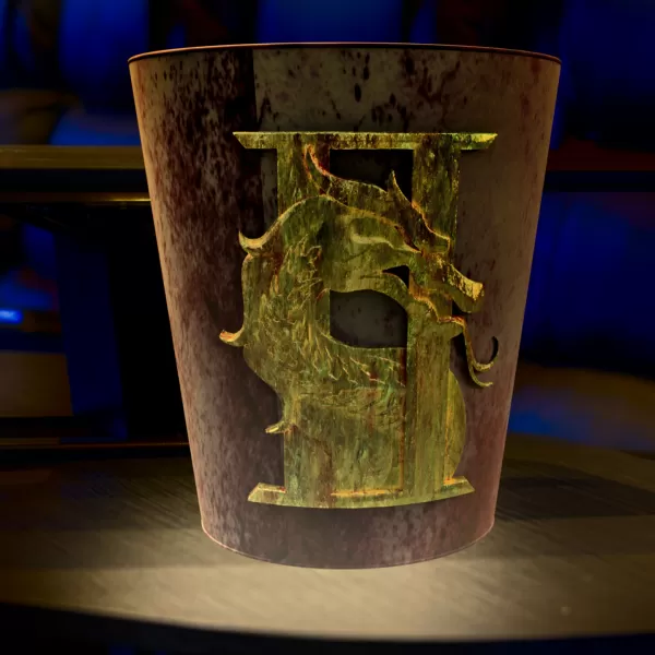 Mortal Kombat 2 popcorn bucket - Model preview 2