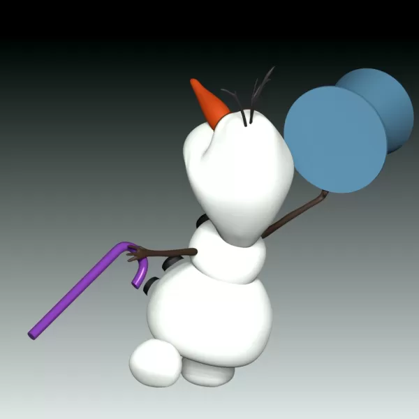 Olaf Frozen - Model preview 9
