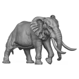 3D Printable Elephant