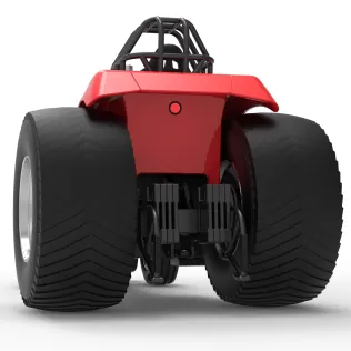 Pro Stock Pulling Tractor Version 6 Scale 1:25 - Model thumbnail 15