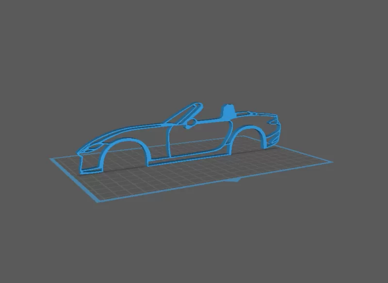 Mazda - MX5 Wall Art - Model preview 1