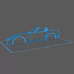 Mazda - MX5 Wall Art - Model thumbnail 1
