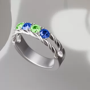 3D Wedding ring