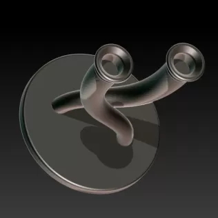 Art Deco Candelabra - Model thumbnail 4