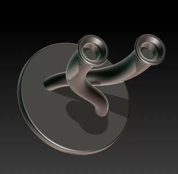 Art Deco Candelabra - Model preview 4