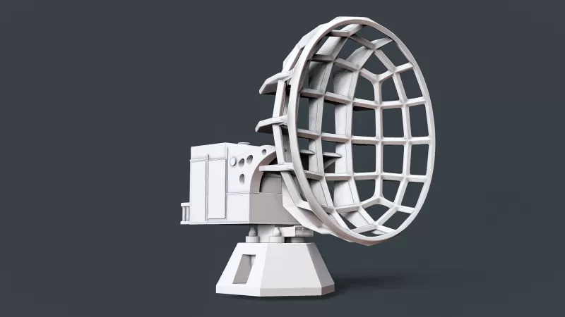 Würzburg Radar #RoZ - Model preview 5