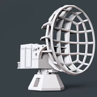 Würzburg Radar #RoZ - Model thumbnail 5