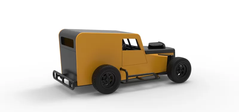 Dwarf car Scale 1:25 - Model preview 20