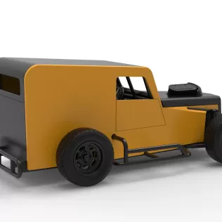 Dwarf car Scale 1:25 - Model thumbnail 20