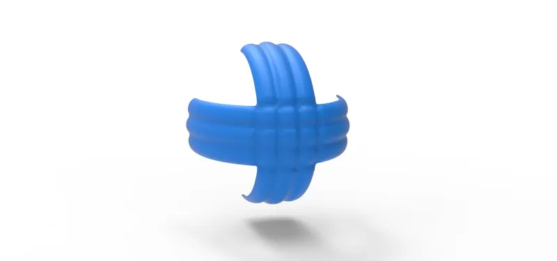 Braking Parachute for Dragster Version 4 Scale 1:25 - Model preview 7