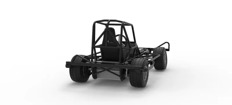 BriSCA Micro Formula 2 Stock Car Base Scale 1:16 - Model preview 18