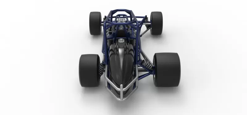 Pavement Silver Crown Car Base Version 2 Scale 1:25 - Model preview 17