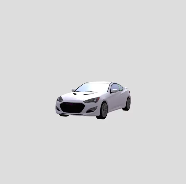 Genesis Coupe 2012 - Model preview 1